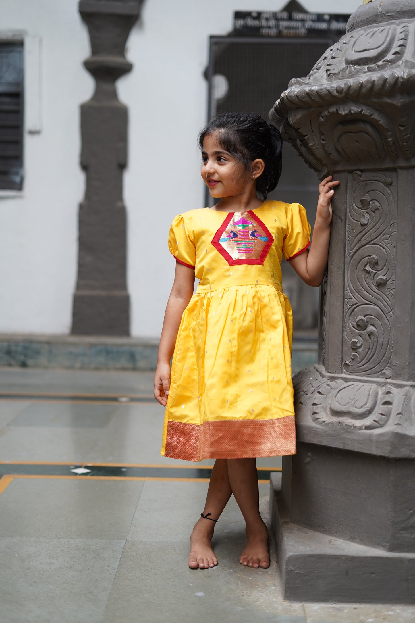 GFR009-Paithani Frock