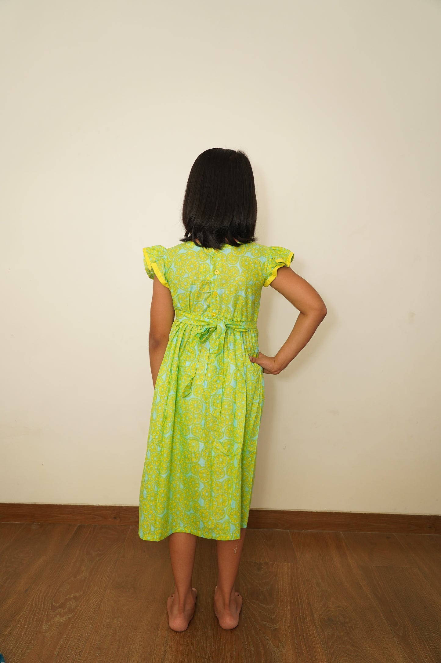 GFR154 LEMON GREEN FROCK