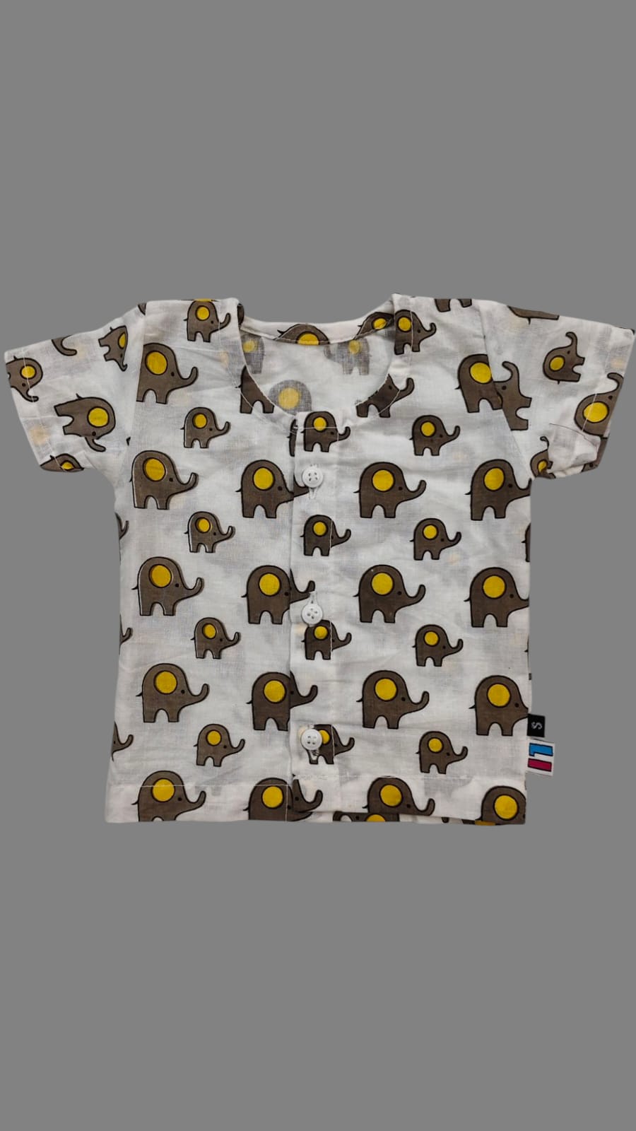 Elephant print jhabla