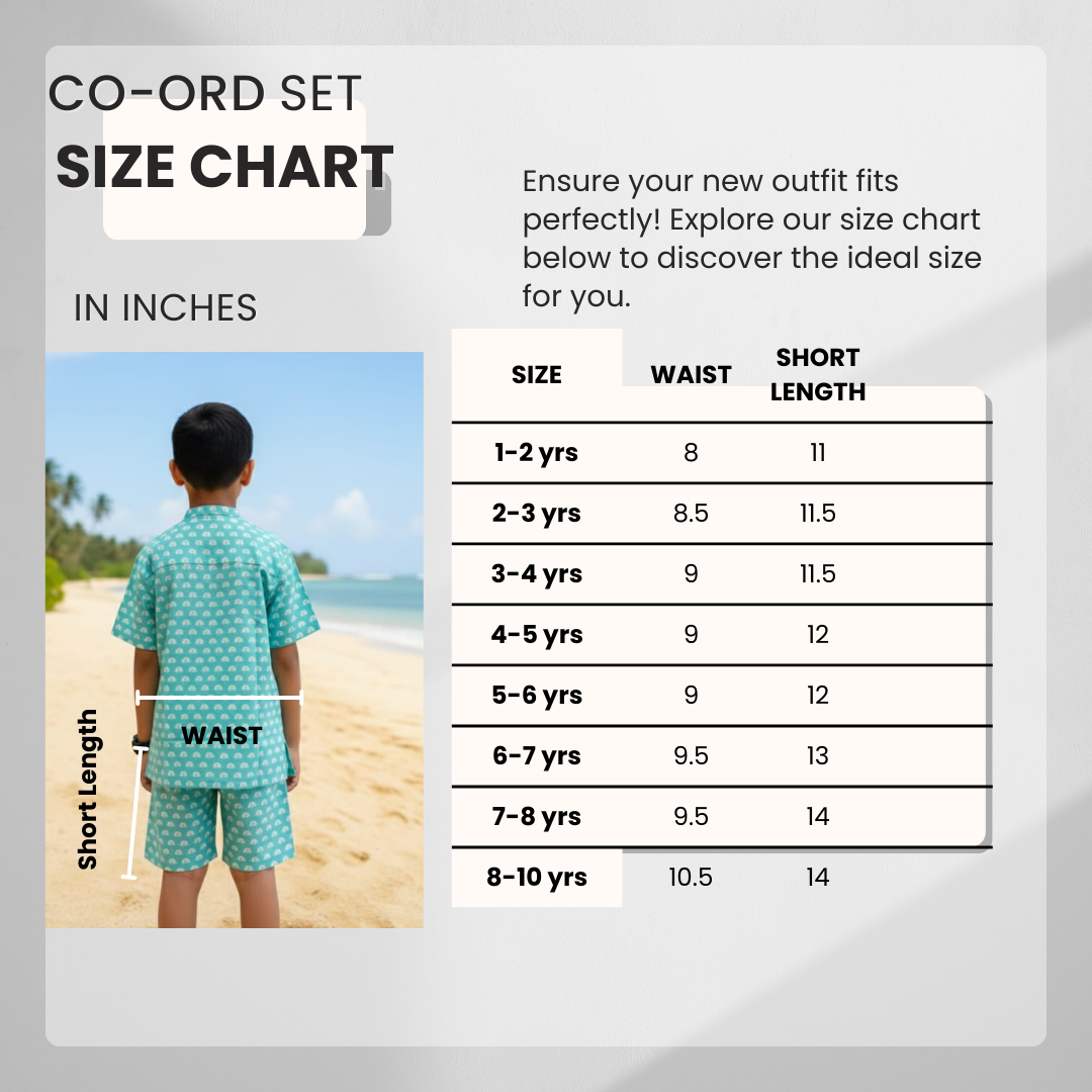 BSK025 CO ORD SKY BLUE ELEPHANT