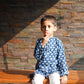 BLK024 - NAVY BLUE CAMEL LONG KURTA