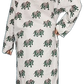 BLK029 - Green elephant white background