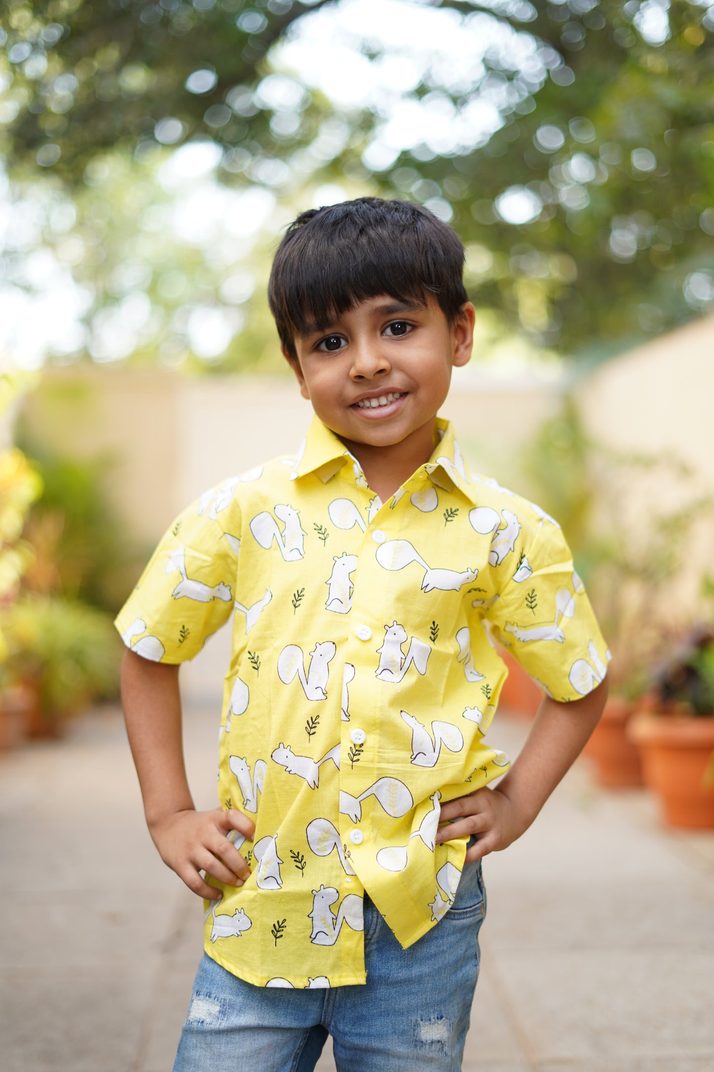 Yellow Squirrel shirt