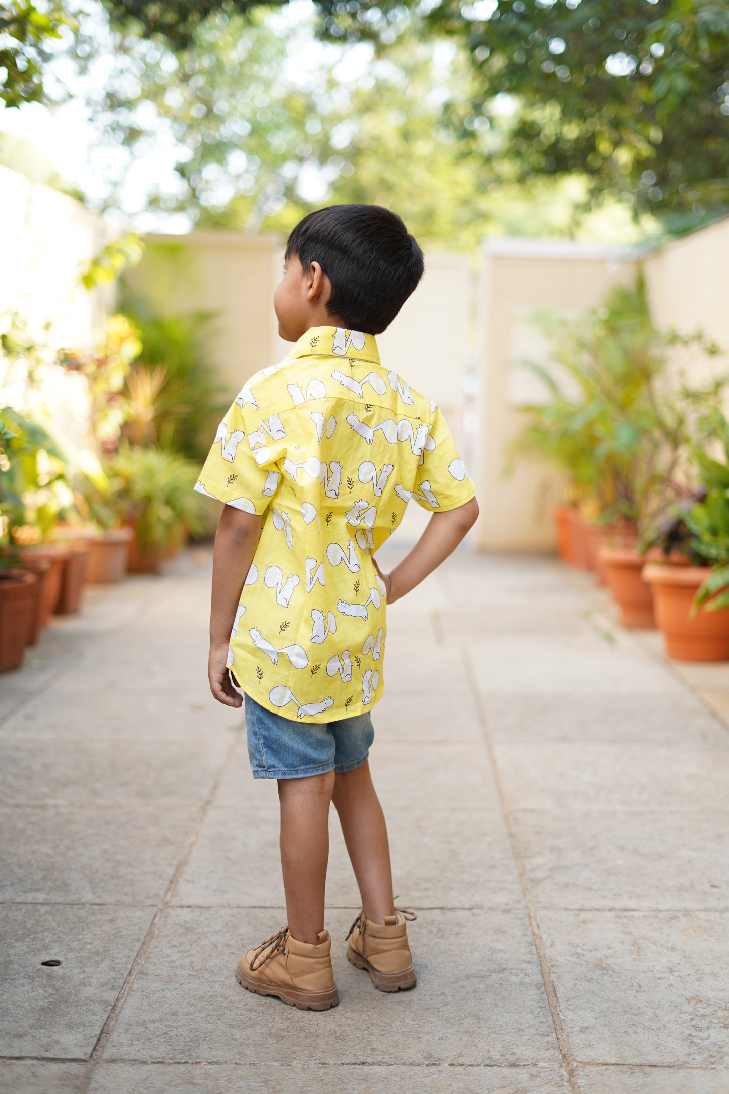 Yellow Squirrel shirt