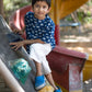 BSK014 - Cute Elephant Indigo Bandi