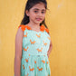GFR140 - Green Fox frock for girls
