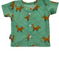 Fox print baby jhabla