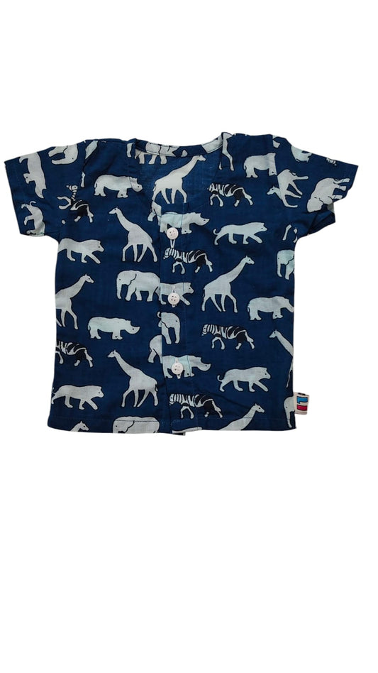 Giraffes & Rhinos Baby Jhabla