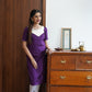 Womens kurti in wine colour