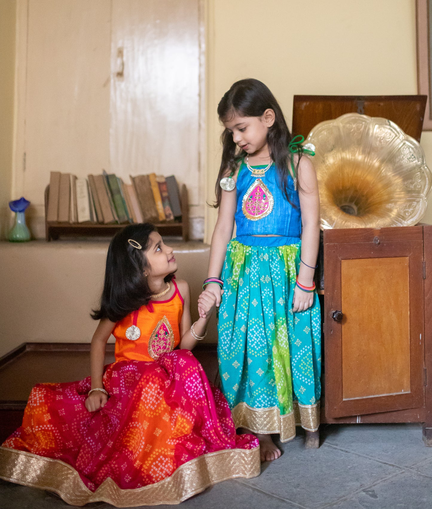 Bandhani Print Ghagra Choli