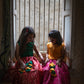 Chanderi Floral Jari Ghargra Choli
