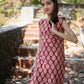 Handblock print floral Kurti