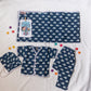 Indigo elephant Blue 0-3 Months