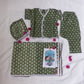 Green Elephant Green 0-3 Months