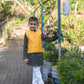 Chanderi silk mini butti Jacket